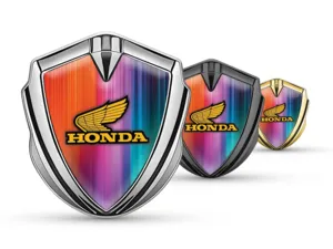 Honda 3D Emblem Abzeichen Moderner Look High-End 3D Stil